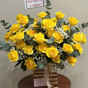 Hộp Hoa Yêu Thương Dịu Dàng