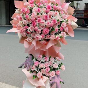 Kệ Hoa Khai Trương Cát Tường Như Ý