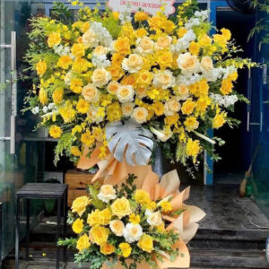 Kệ Hoa Khai Trương Khởi Đầu Thuận Lợi