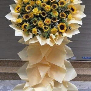 Kệ Hoa Khai Trương Thịnh Vượng