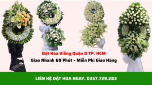 Đặt hoa viếng Quận 8