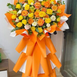 Kệ Hoa Khai Trương Hồng Phát