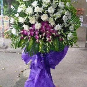 Kệ Hoa Chia Buồn Thành Kính Phân Ưu