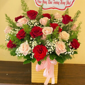 Hộp Hoa Lời Chúc An Nhiên