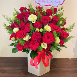 Hộp Hoa Ngày Mới Bình An